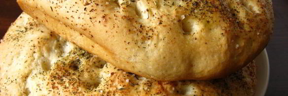 фокачча на минеральной воде