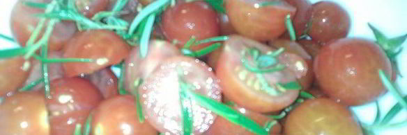 фокачча с бальзамическими помидорами