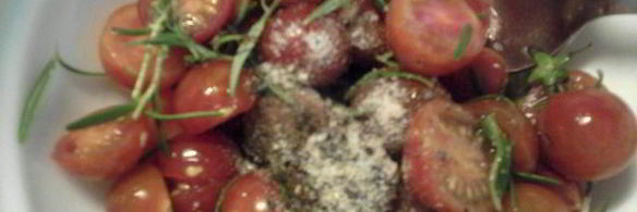 фокачча с бальзамическими помидорами