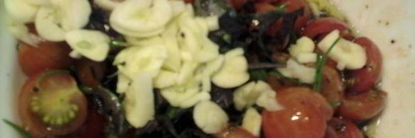 фокачча с бальзамическими помидорами