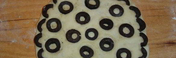 фокачча с маслинами