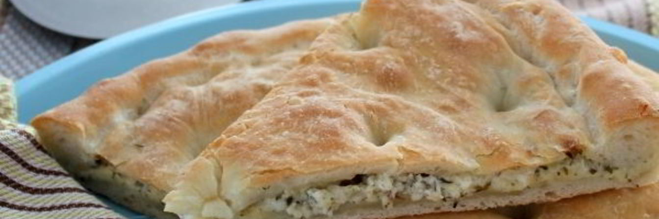 Фокачча с сыром и творогом