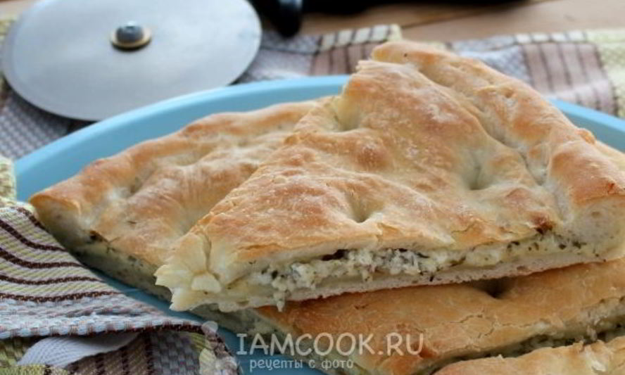 Рецепт фокаччи с сыром и творогом