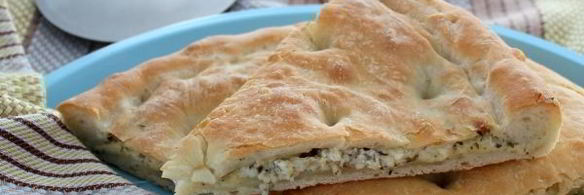 фокачча с сыром и творогом