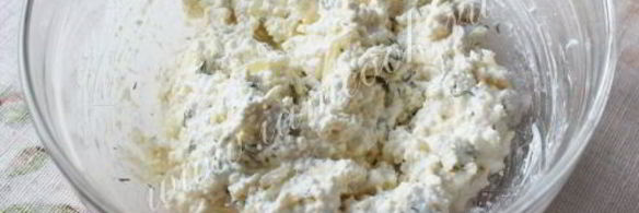 фокачча с сыром и творогом