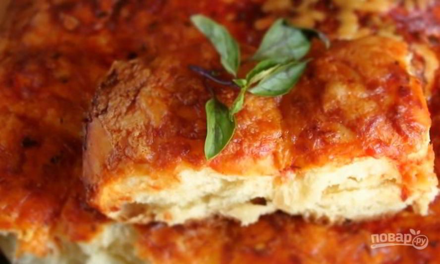 Рецепт фокаччи с сыром