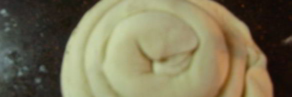 хлеб-лепешка с ореховой травой