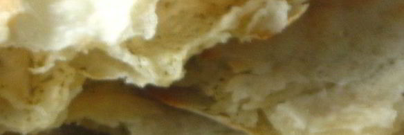 хлеб-лепешка с ореховой травой