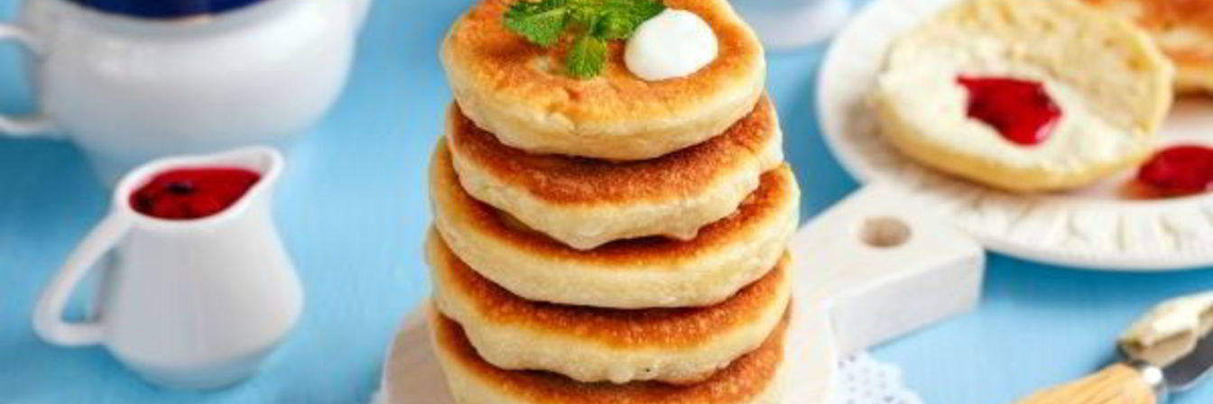 Хлебные лепешки на сковороде