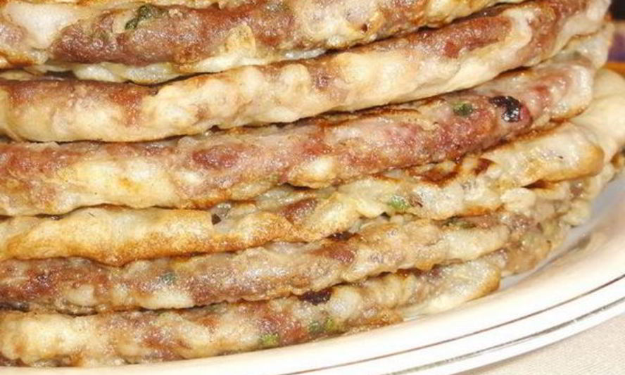 Рецепт китайских лепешек с мясным фаршем