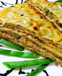 Китайские лепешки с мясом