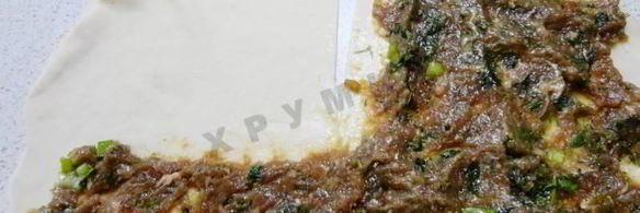 китайские лепешки с мясом