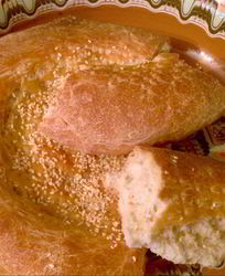 Лепешка на закваске Ацатан