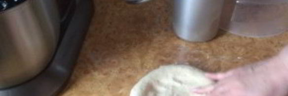 лепешка на закваске ацатан