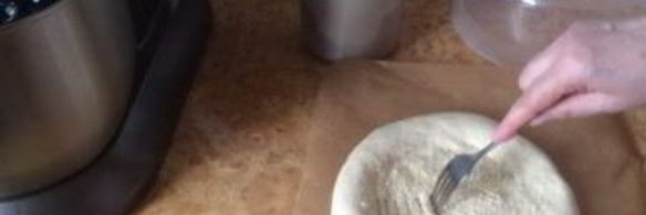 лепешка на закваске ацатан