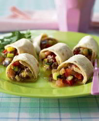 Лепешка с рататуем