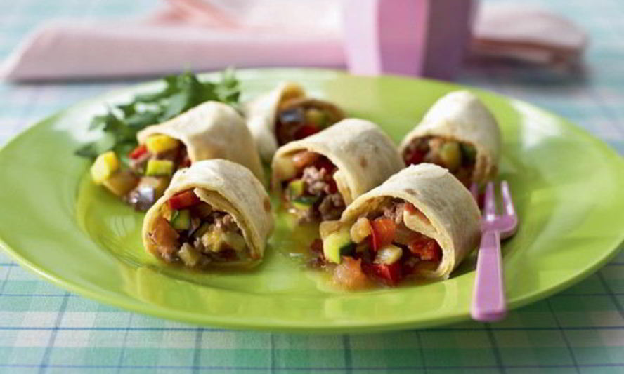 Рецепт лепешки с рататуем