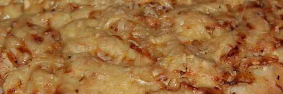 лепешка с яблоком и сыром