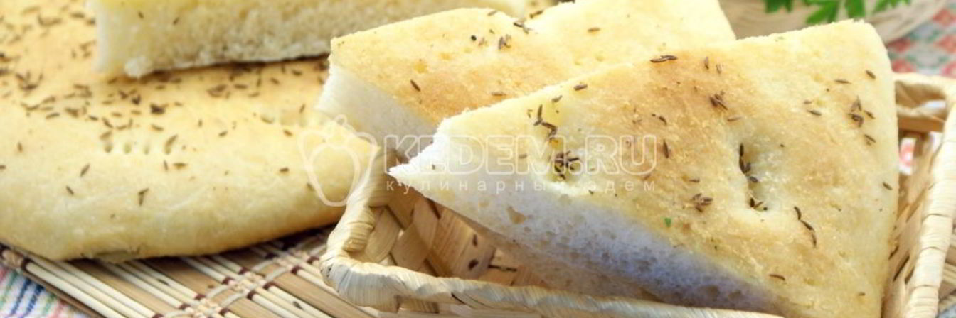 Лепешки на минеральной воде