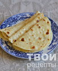 Лепешки на молоке