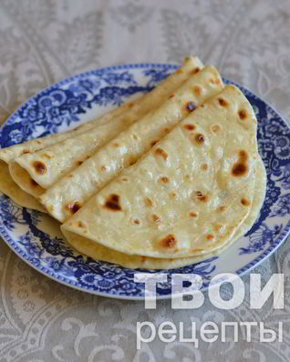 Лепешки на молоке