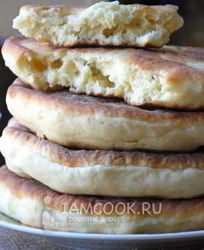 Лепешки на простокваше на сковороде