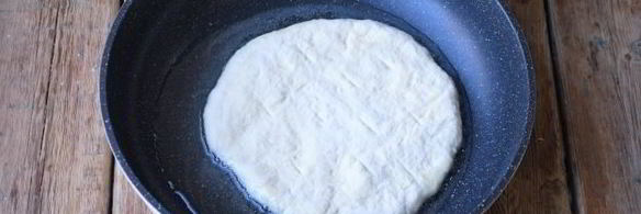 лепешки на простокваше на сковороде