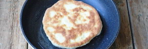 лепешки на простокваше на сковороде