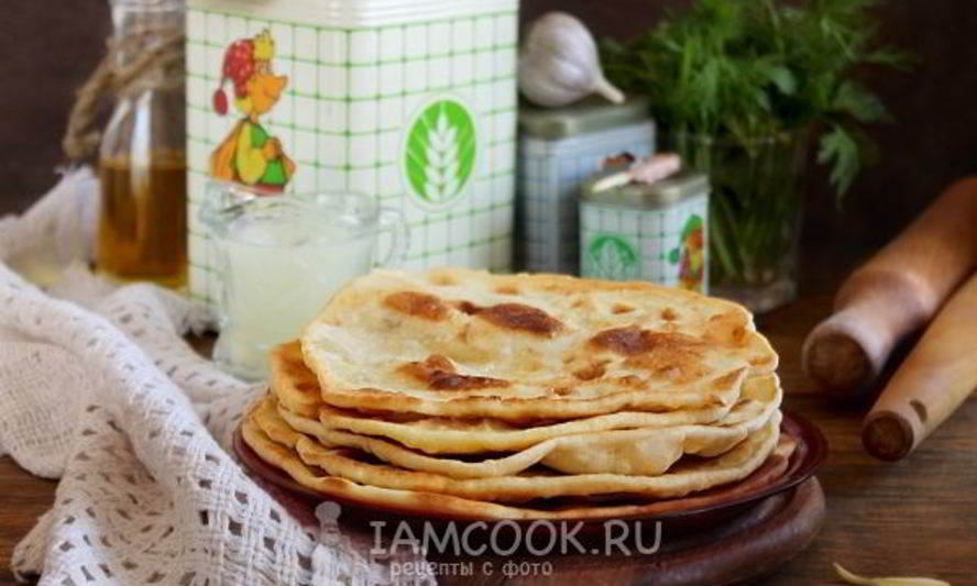 Рецепт лепешек на сыворотке на сковороде