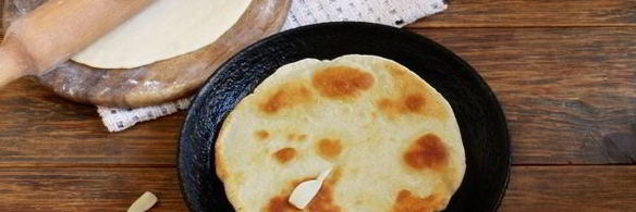 лепешки на сыворотке на сковороде