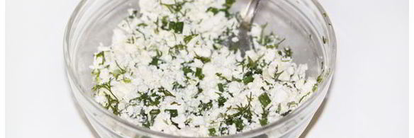 лепешки с брынзой и не только