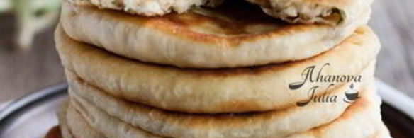 лепешки с брынзой и не только