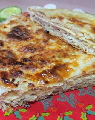 Лепешки с фаршем на сковороде