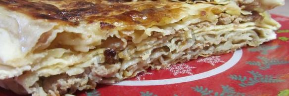 лепешки с фаршем на сковороде