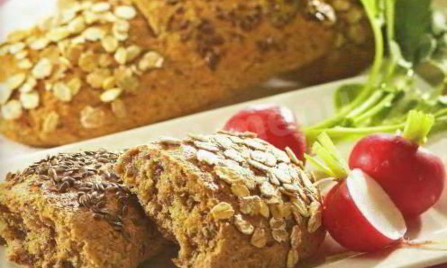 Рецепт лепешек с хлопьями и льняными семечками