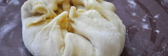 лепешки с творогом и укропом