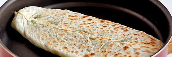 лепешки с зеленью по-кавказски