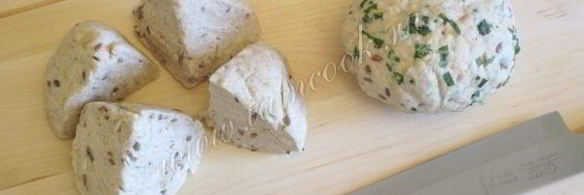 лепешки с зеленью