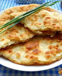 Лепешки сырные на ряженке