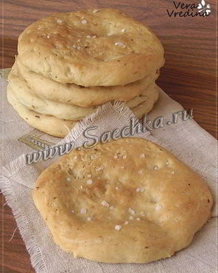 Лепешки в духовке