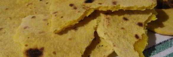 манные лепёшки с куркумой