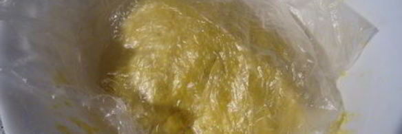 манные лепёшки с куркумой