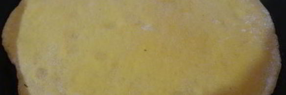 манные лепёшки с куркумой