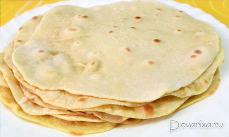 Рецепт мексиканских лепешек тортильи