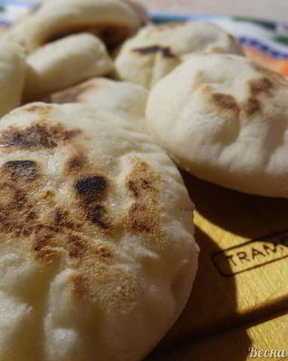 Мини лепёшки на сковороде