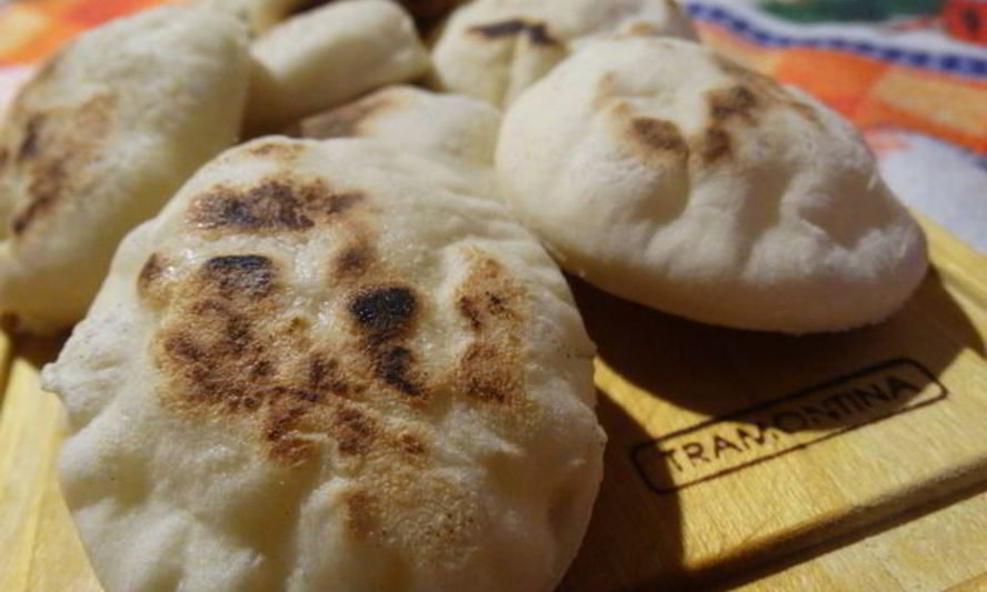 Рецепт мини лепёшки на сковороде