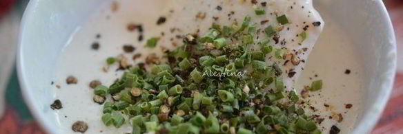 обед на лепешке