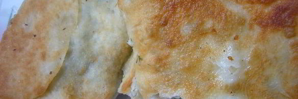 пита с риккотой и укропом