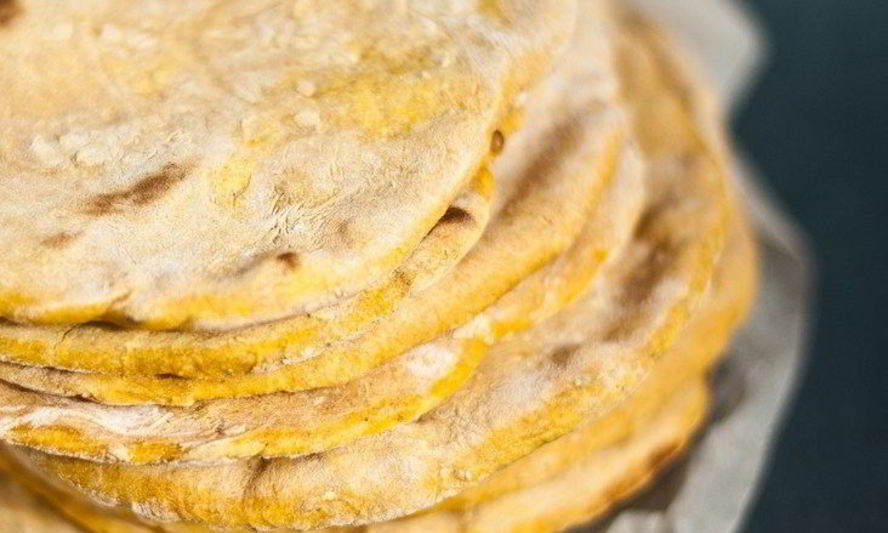 Рецепт постной тыквенной лепешки с кунжутом