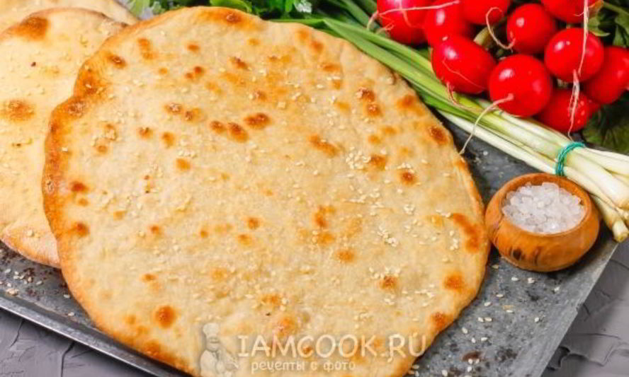 Рецепт пресной лепешки в духовке